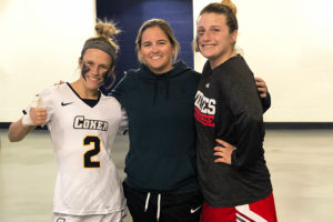 Linsey Hoskins and players